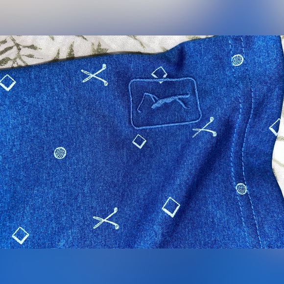 PGA Tour Men's Large Blue Polo Shirt - Picture 6 of 6